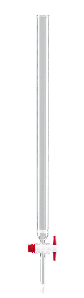 Chromatography column with beaded rim, with fused-in frit, L 200 mm, 15 ml - Luminix Health