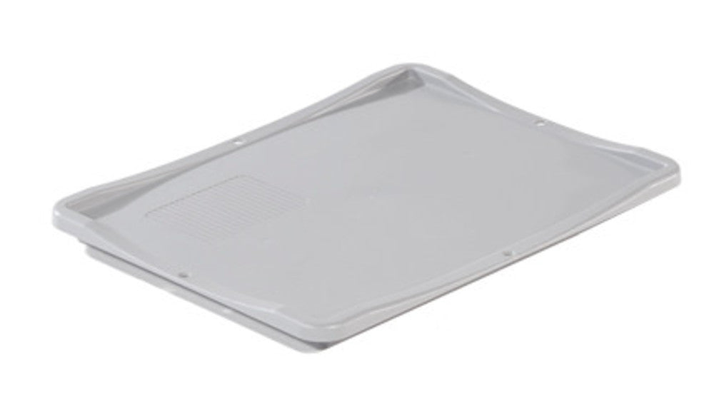 Non-hinged lid for Euro container, for EPK1.1, EPK2.1, EPK3.1, 22KN.1, 22KP.1 - Luminix Health