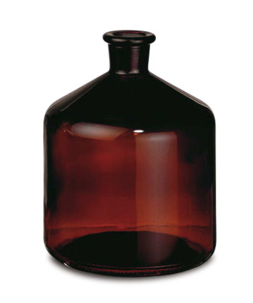 Burette bottles f. titration app., Soda-lime glass, brown glass, 2000 ml - Luminix Health