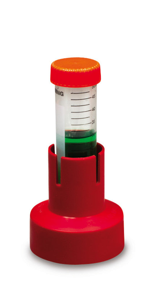 Flask stand, PP, for flask 50 ml, inner Ø 55 mm, overall H 75 mm, 3 unit(s) - Luminix Health