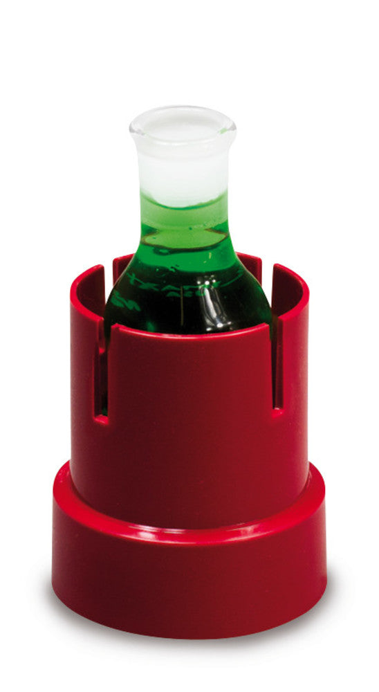 Flask stand, PP, for flask 250 ml, inner Ø 89 mm, overall H 110 mm, 3 unit(s) - Luminix Health