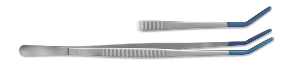 Tweezers with insulated tips, L 300 mm, autoclavable, 1 unit(s) - Luminix Health