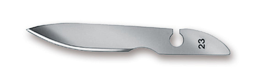 Scalpel blades, type 23, sterile, 144 unit(s) - Luminix Health