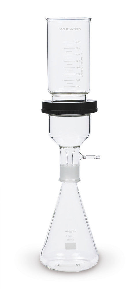 90 mm vacuum filtration unit, with ground glass joint, 1 unit(s) - Luminix Health