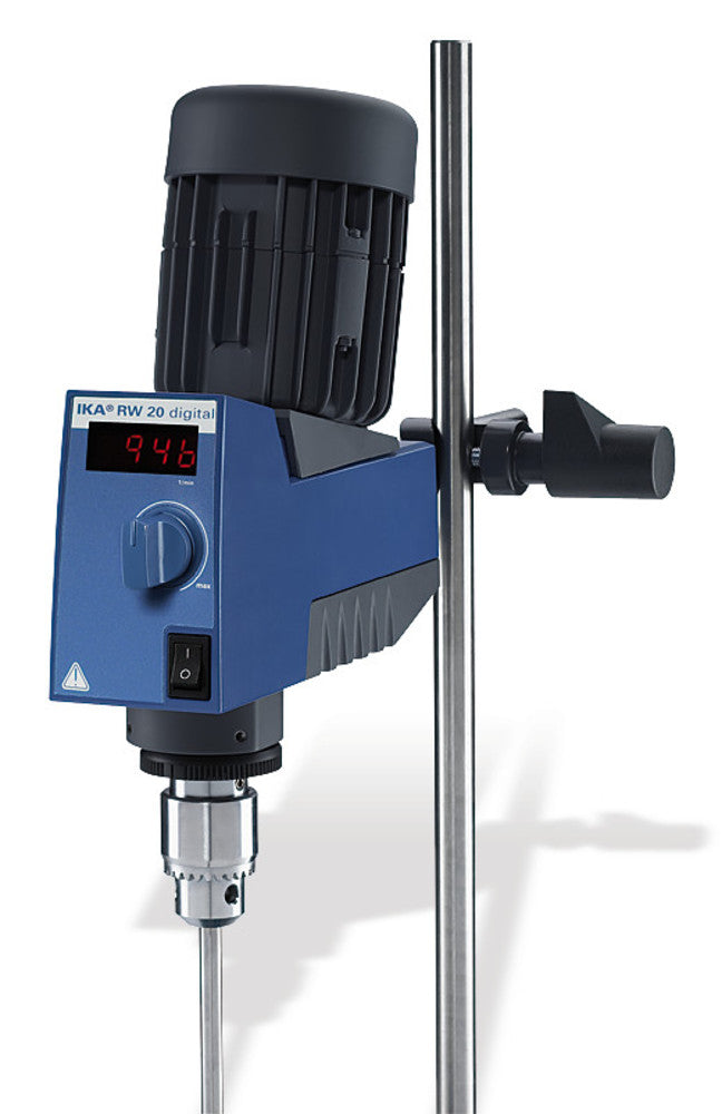 Stirrer RW 20 digital, stirring volume 20 l, 60 to 2000/min, 1 unit(s) - Luminix Health
