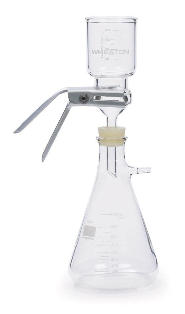 1000 ml flask, for 47mm and 90mm vacuum filtration unit, 1 unit(s) - Luminix Health