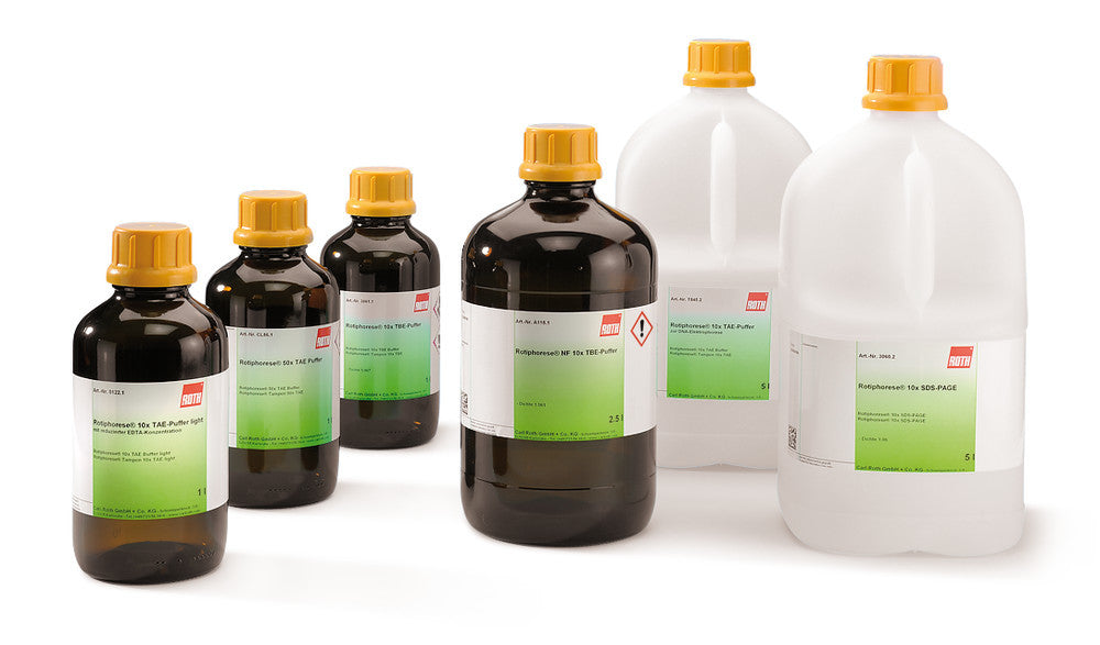 ROTIPHORESE® NF 10 x TBE Buffer, 10x conc. buffer concentrate, 2.5 l, glass - Luminix Health