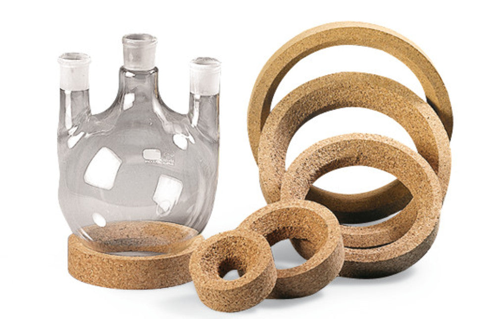 Rotilabo®-cork ring assortment, set 2, 2 rings each, type H114.1/H115.1/H116.1 - Luminix Health