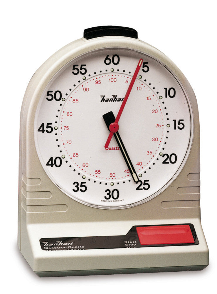 Analogue stopclock, range 0 - 60 min, 175 x 130 x 95 mm, 1 unit(s) - Luminix Health