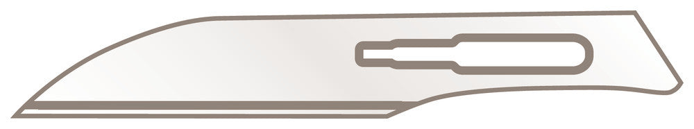 Scalpel blades, type 14, for scalpel CE16.1ff/HCY7.1/3607.1, 10 unit(s) - Luminix Health