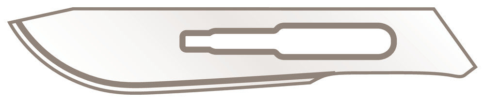 Scalpel blades, type 21, for scalpel CE18.1, 10 unit(s) - Luminix Health