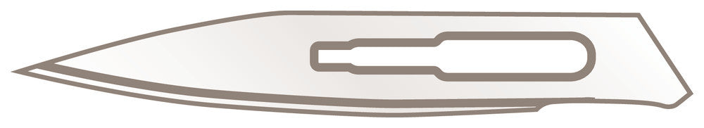 Scalpel blades, type 36, for scalpel CE18.1, 10 unit(s) - Luminix Health
