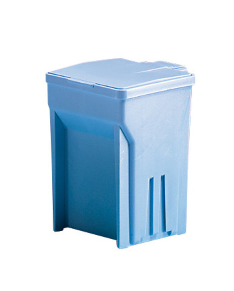 ROTILABO® staining box, acetal polymer, polymer, blue, L 64xW 76xH 92 mm, 80 ml - Luminix Health