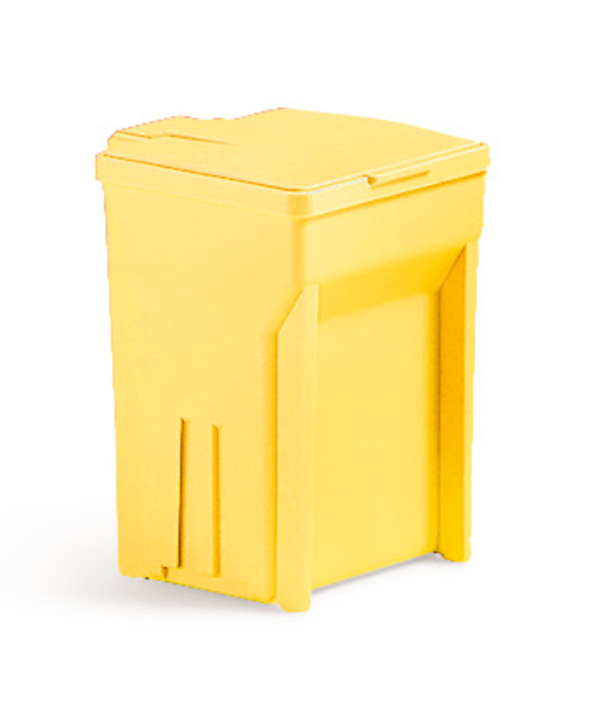 ROTILABO® staining box, acetal polymer, polymer, yellow, L 64xW 76xH 92mm, 80 ml - Luminix Health