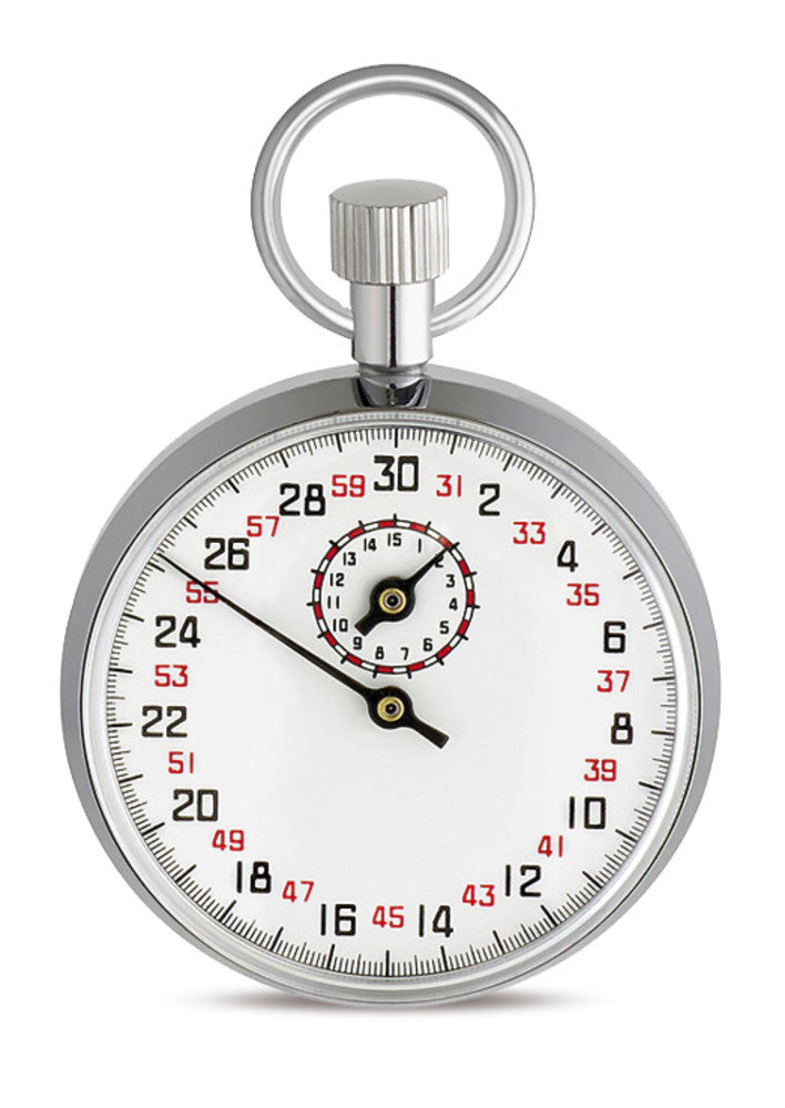 Winding stopwatch, basic model, max. measuring range 15 min, Ø 50 mm, 1 unit(s) - Luminix Health