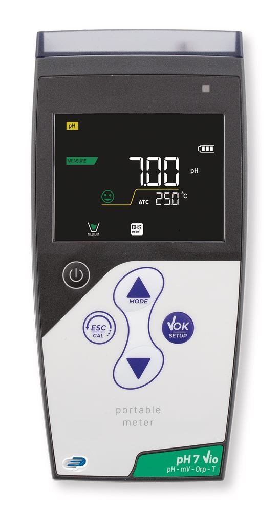 Pocket pH meter pH 7 Vio set 1, with pH combination electrode 201T, 1 unit(s) - Luminix Health