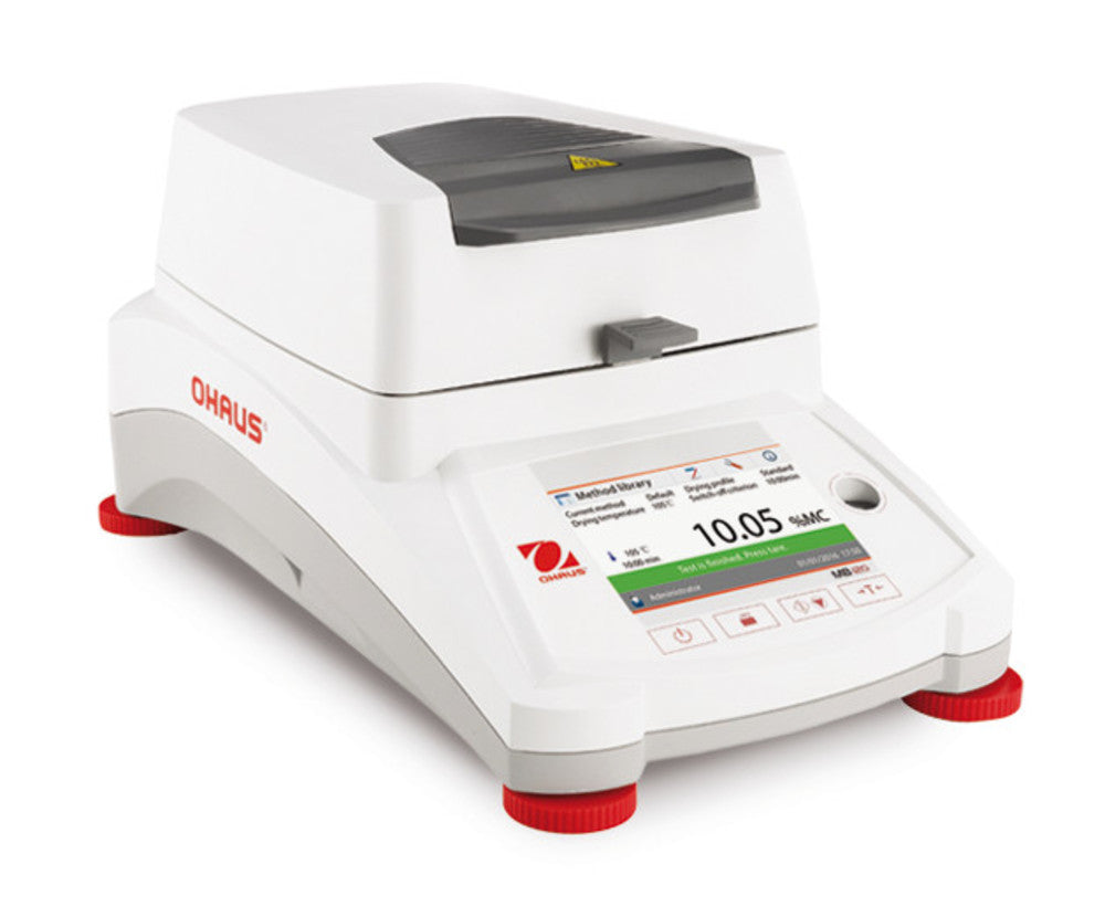 Moisture analyser MB 120, weigh. range 90 g, temp. range 40-230 °C, 1 unit(s) - Luminix Health