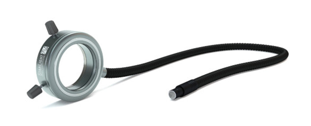 Fibre-optic split ring light 66, f. LED-series, L 1000 mm, active Ø 9 mm - Luminix Health