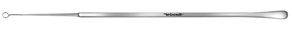 Inoculation loop, stainless steel, int. Ø, 4mm, ext. Ø, 6.4mm, length 180mm - Luminix Health