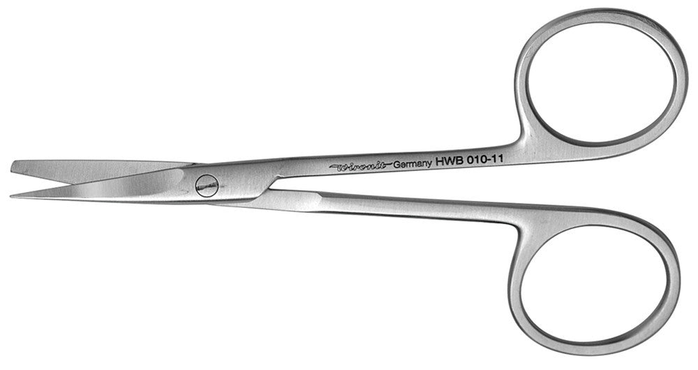 Thread and vascular scissors, straight, L 110, autoclavable, 1 unit(s) - Luminix Health
