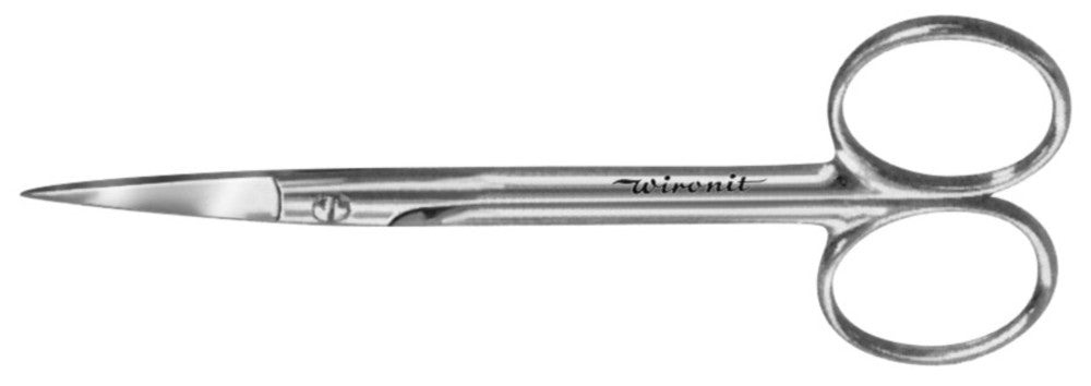 Micro dissecting scissors, straight, sharp/sharp, L 110 mm, autocl., 1 unit(s) - Luminix Health