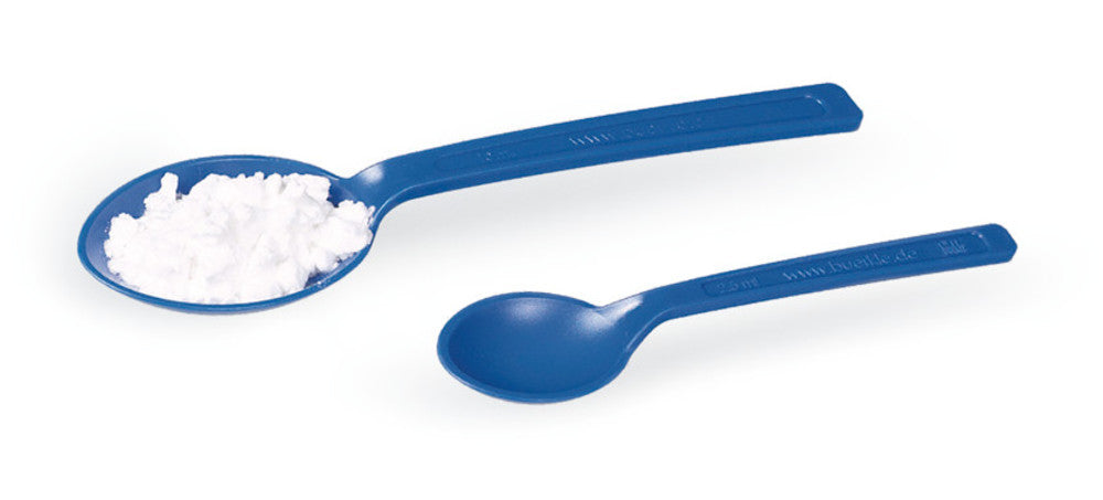 SteriPlast®, single-use food spoons, blue, sterile, 10 ml, L 170 mm, 100 unit(s) - Luminix Health