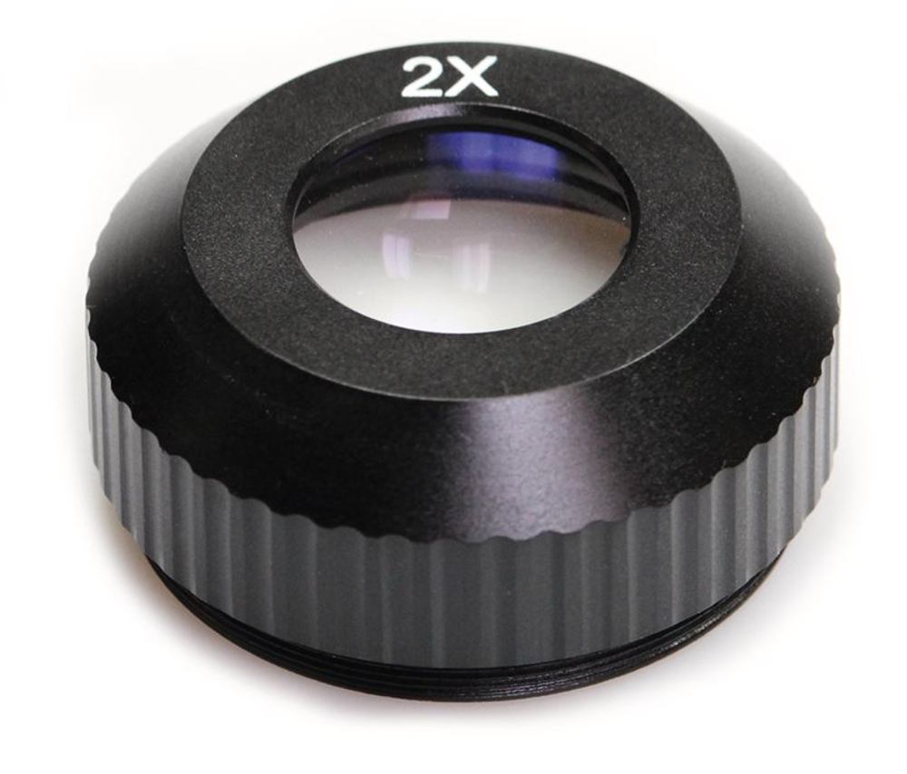 Clip-on lens 2.0x, for Stereo zoom microscope OZL-445, 1 unit(s) - Luminix Health