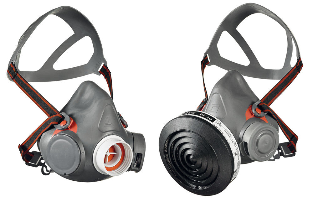 HF-302 half mask, formerly AVIVA 40, size M. Delivery without filter, 1 unit(s) - Luminix Health