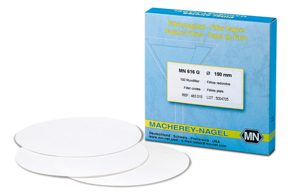 Round filters Type, MN 616 G phosphate-free, , 150 mm - Luminix Health