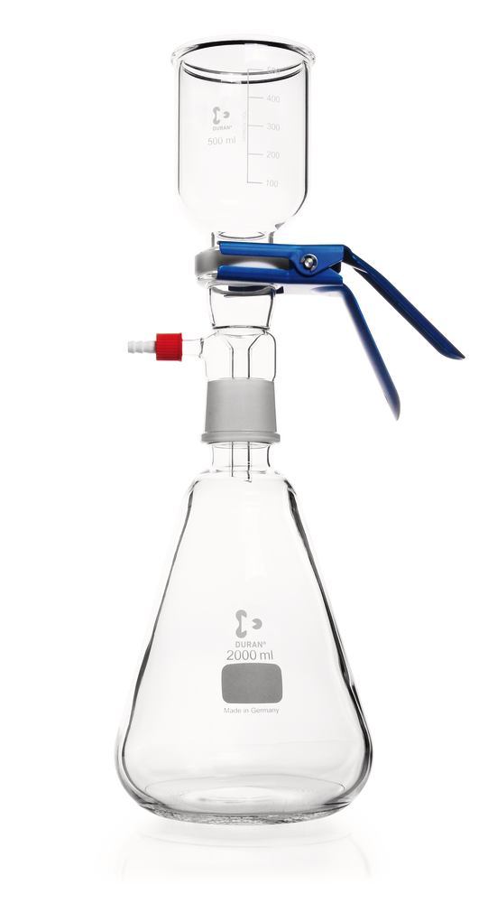DURAN®-vacuum filtration unit, 2000 ml / 500 ml with scale, 1 unit(s) - Luminix Health