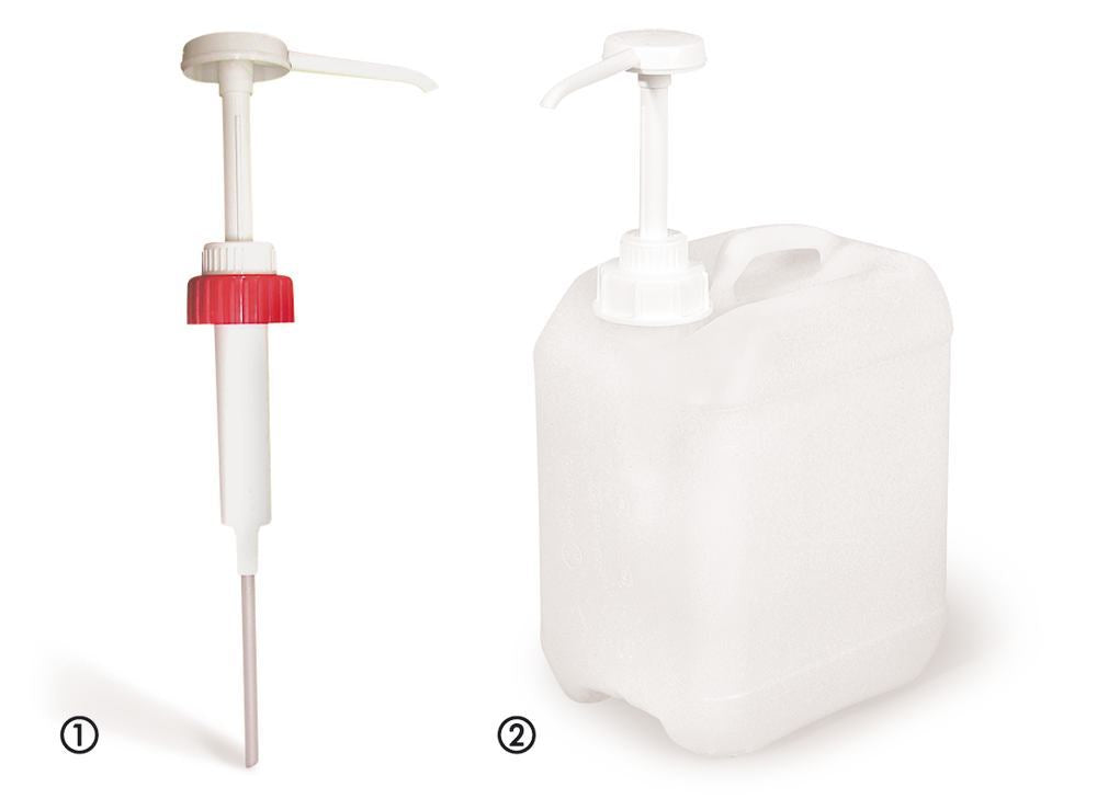 Dosing pump for RBS 5 l canister, HDPE, 25 ml/stroke, 1 unit(s) - Luminix Health