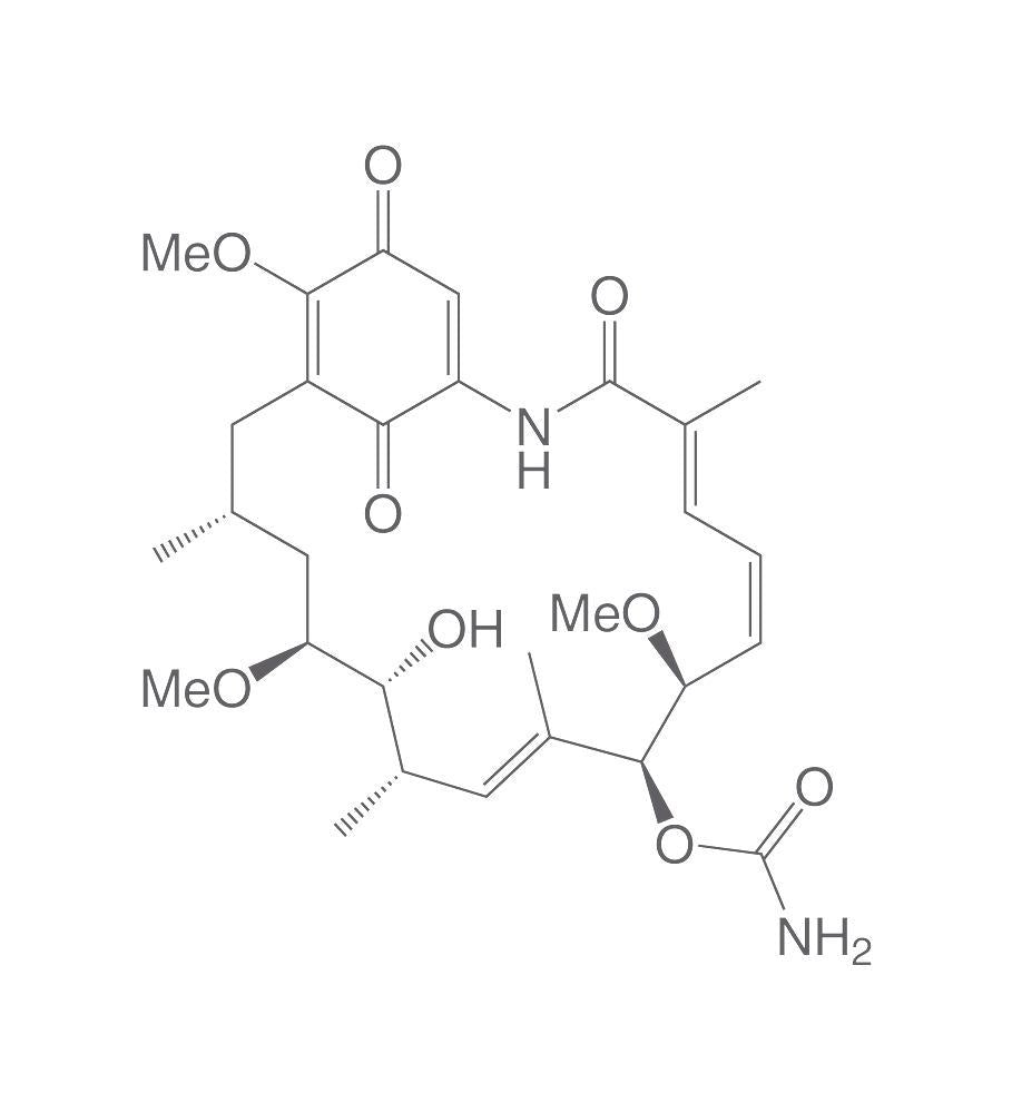 Geldanamycin, min. 98 %, for biochemistry, 1 mg, glass - Luminix Health