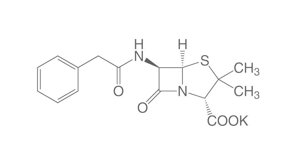 Penicillin G potassium salt, 96 %, for biochemistry, 10 g, plastic - Luminix Health