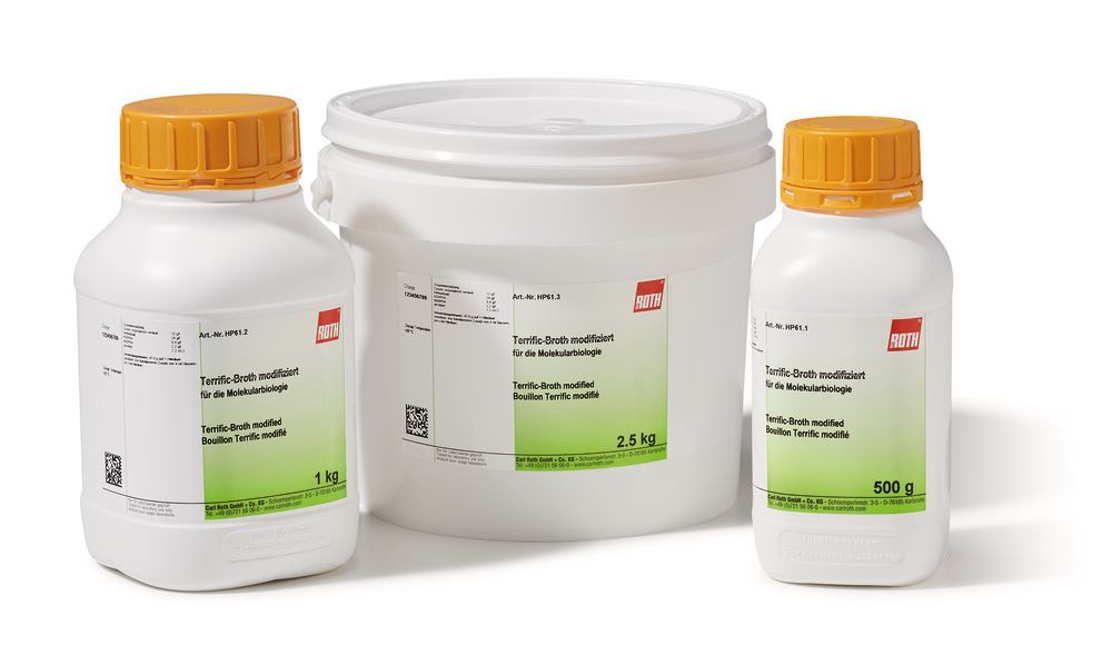 Terrific-Broth modified, for molecular biology, 500 g, plastic - Luminix Health