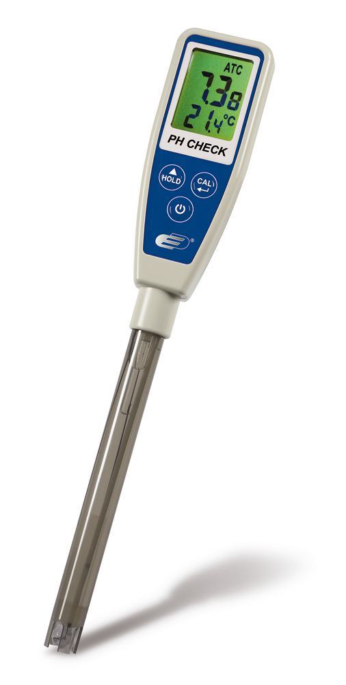 pH tester CHECK, Plastic shaft, pH 0-14, 1 unit(s) - Luminix Health