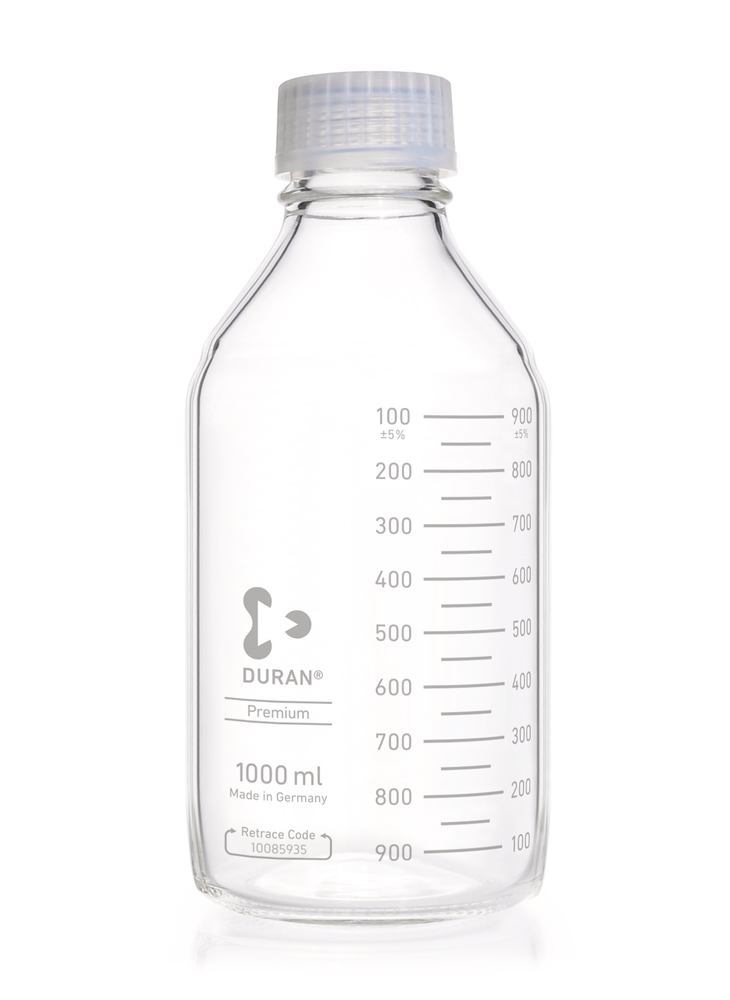 Screw top bottles DURAN® Premium Delivery without batch certificate, 1000 ml - Luminix Health
