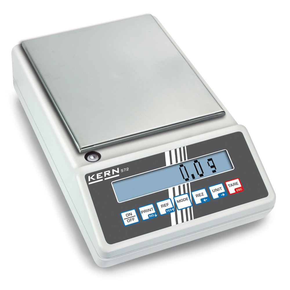 Electronic laboratory balance 572-45, weighing range 12000g, readability 0.05g - Luminix Health