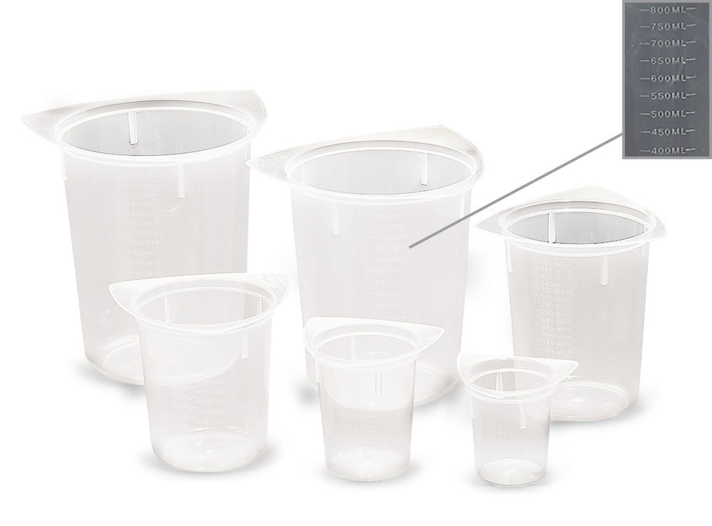 Rotilabo® sample beaker, PP, 1000 ml, 100 unit(s) - Luminix Health
