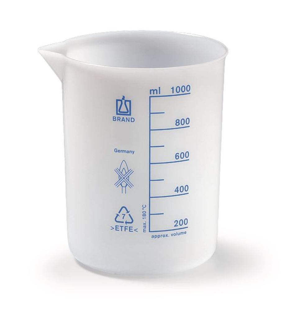 Griffin beaker, ETFE, with spout, 600 ml, 1 unit(s) - Luminix Health