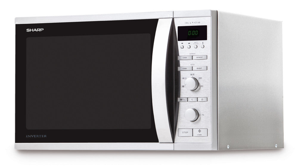 Microwave with grill/hot air function, 5 power stages, approx. 40 l, 900 W - Luminix Health