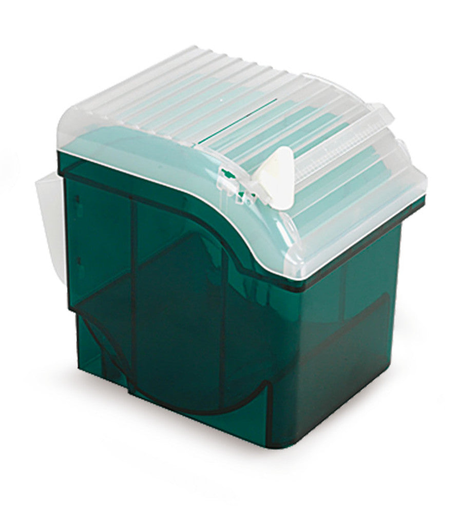 Rotilabo®-dispenser box, ABS, green, L 171 x W 120 x H 144 mm, 1 unit(s) - Luminix Health
