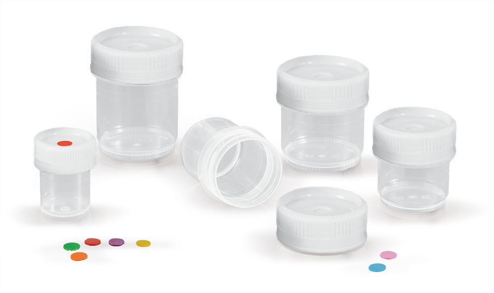 Sample Tubs SecurTainer(TM) III, 90 ml, H 63 mm, Ø 56 mm, 400 unit(s) - Luminix Health