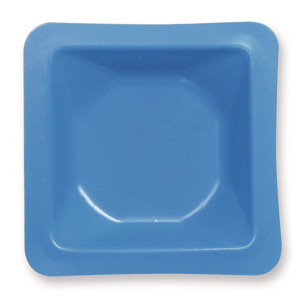 Rotilabo® disposable weighing pans, 8 ml, PS, non-sterile, opaque blue, - Luminix Health