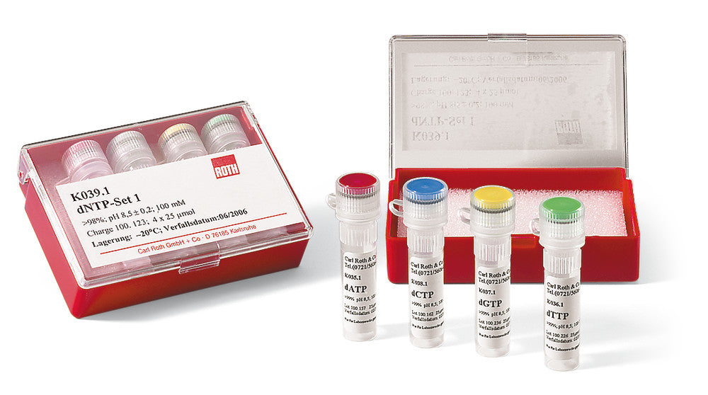 dNTP-Set 1, each 100 mM, 4 × 25 µmol