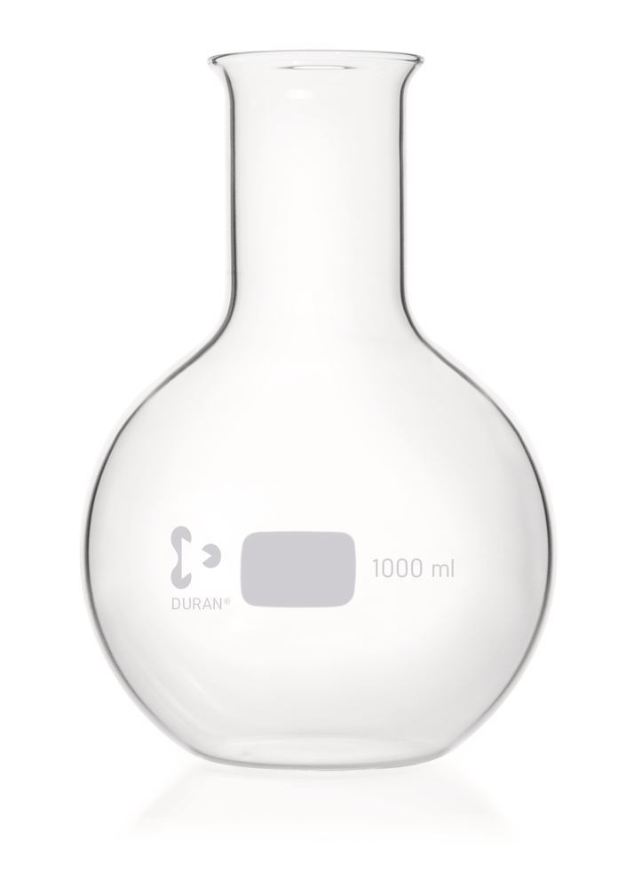 Flat bottom flasks Wide neck, 1000 ml - Luminix Health