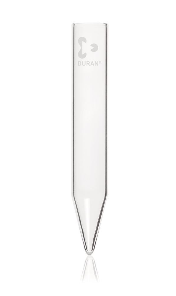 Centrifuge tubes with conical bottom, DURAN®, 30°, height 100 mm, 12 ml - Luminix Health