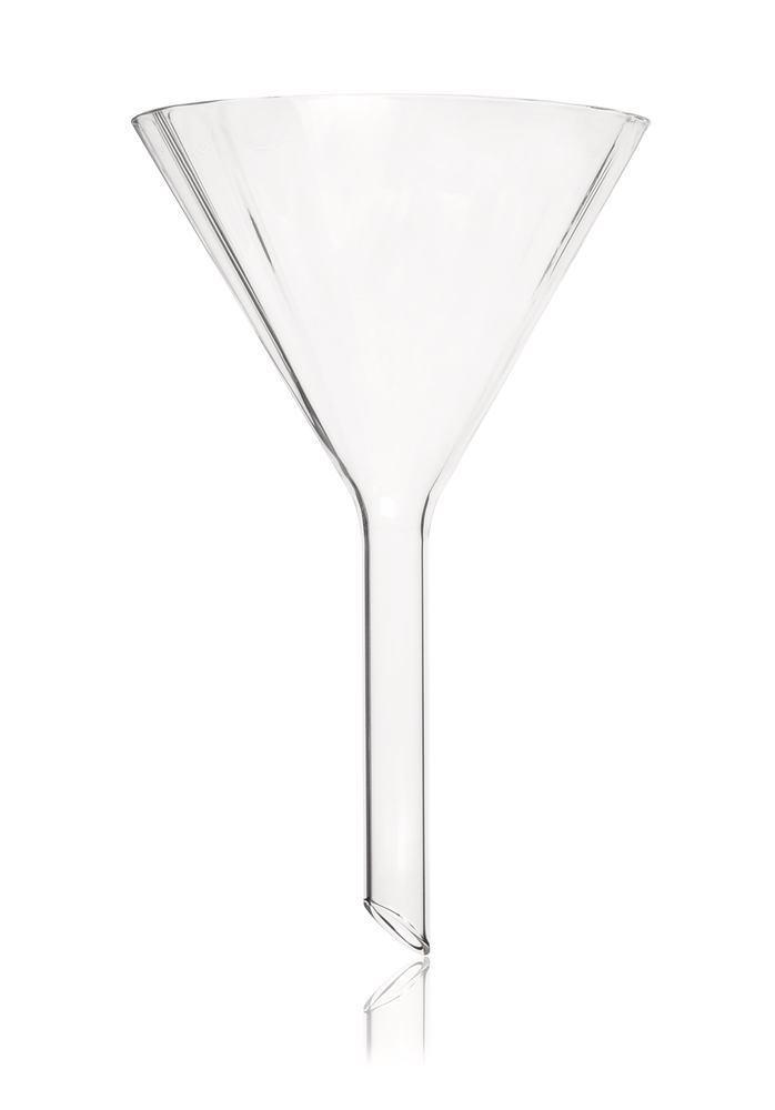Analytical funnel, ribbed, DURAN®, rim-Ø outer 200 mm, L stem 175 mm, 1 unit(s) - Luminix Health