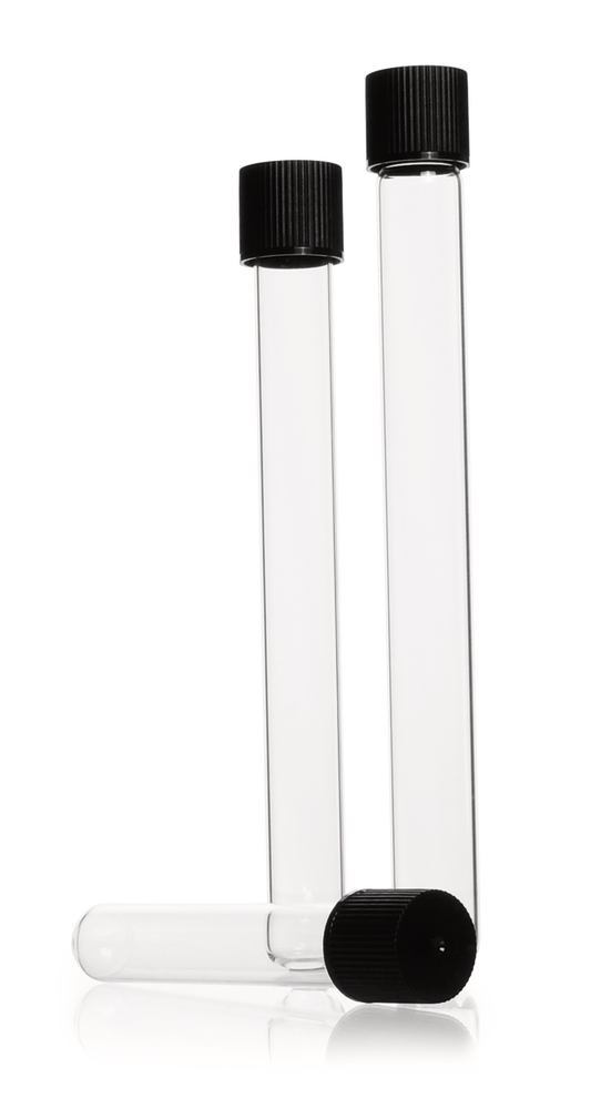 Culture tubes with screw caps, AR-GLAS®, thread GL 14, Ø 12 x L 100 mm - Luminix Health