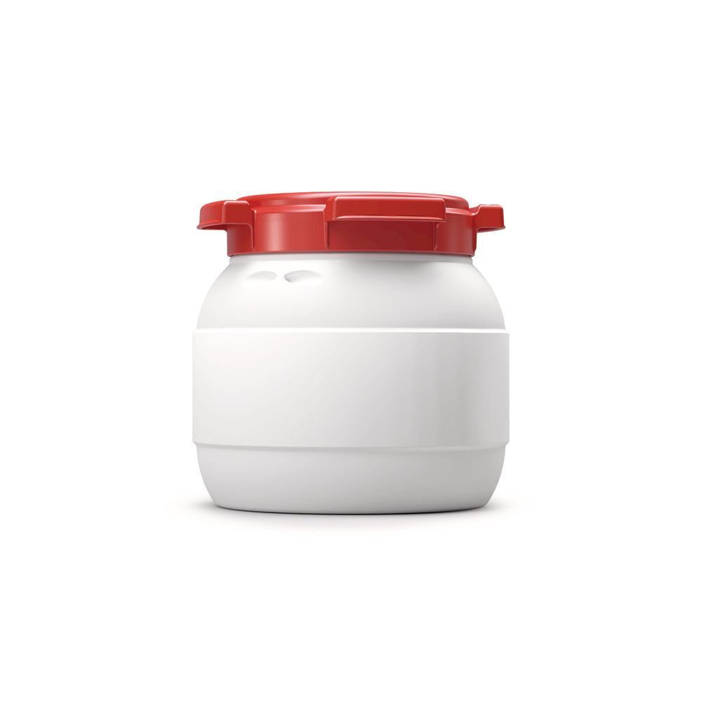 Wide neck barrel, HDPE, 3,6 l, 1 unit(s) - Luminix Health