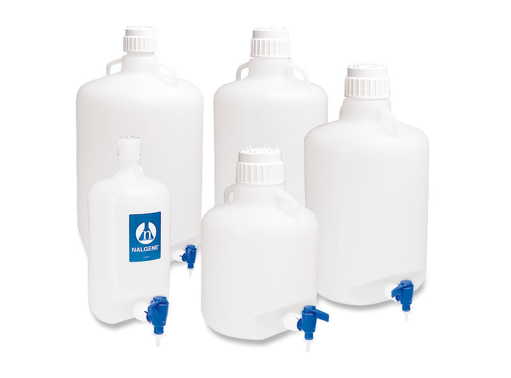 Carboys with stopcock, LDPE, 20 l, 1 unit(s) - Luminix Health